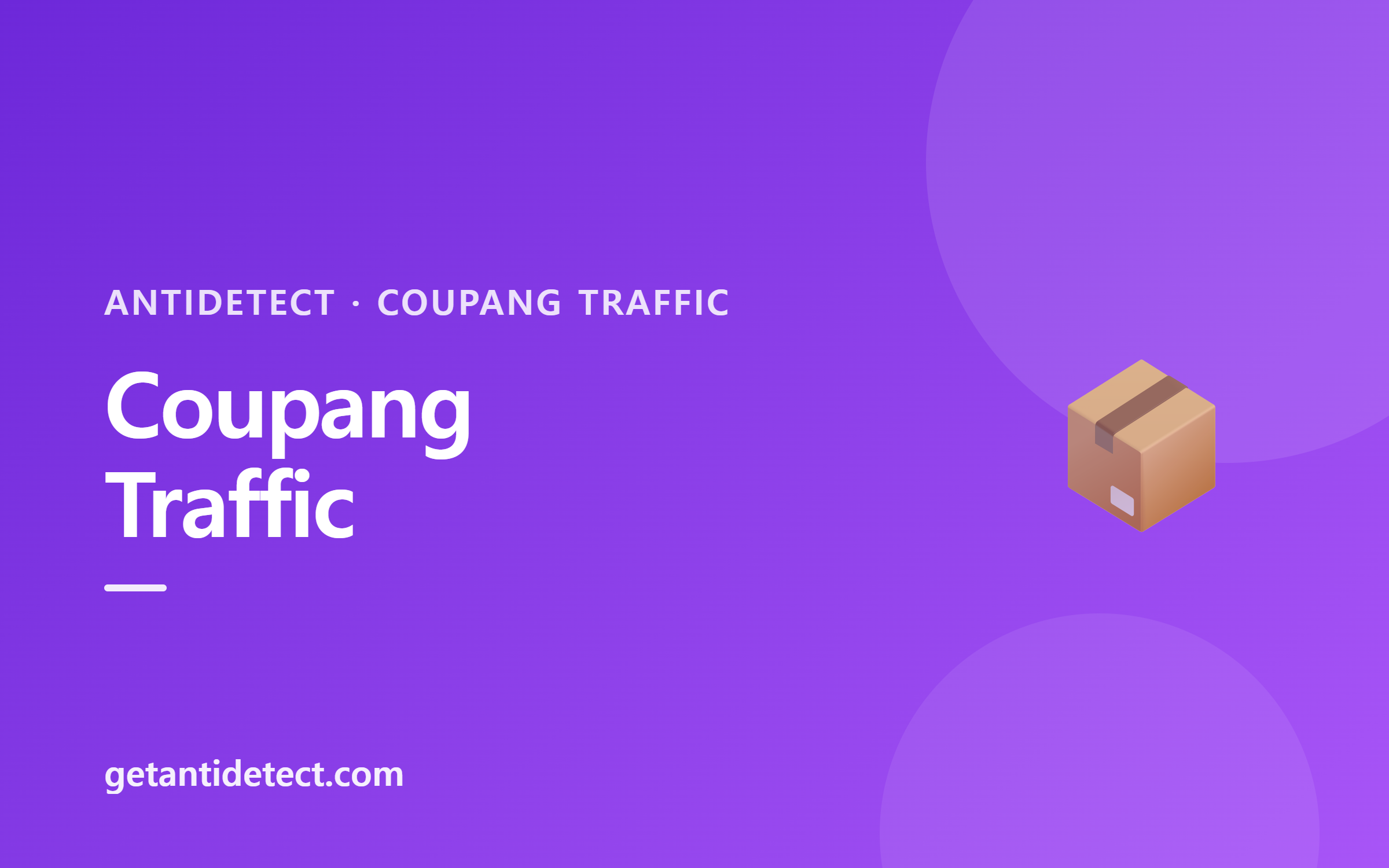 Coupang Traffic — Setup Guide